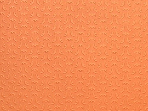 橙色鹰纹PVC地胶