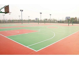 硅PU篮球场施工及使用期保养方法