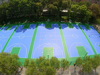 硅PU篮球场施工基面要求及验收标准
