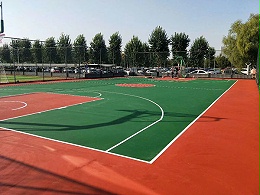 北京航空食品篮球场改造