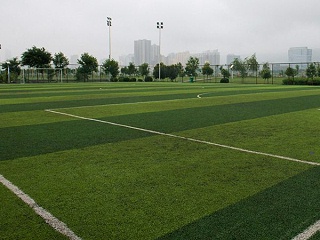 人造草足球场的优劣识别