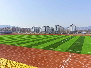 幼儿园建设人造草足球场