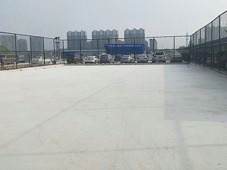 人造草足球场基础