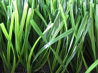 人造草足球场的草坪成型工艺