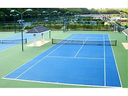 网球场施工建造体系