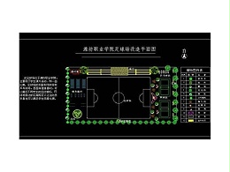 人造草坪足球场设计方案