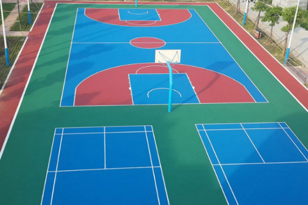 EPDM塑胶篮球场