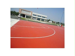 天津市西青区气象局硅pu篮球场