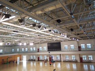 北京现代北京分公司篮球场建设灯光配置案例